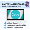 [Video Course] Canva Masterclass Course - Become A Canva Graphic Design Expert Like A PRO 